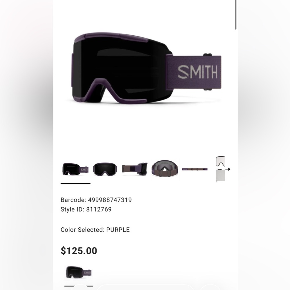 Smith Ski Goggles ⛷️ Unisex